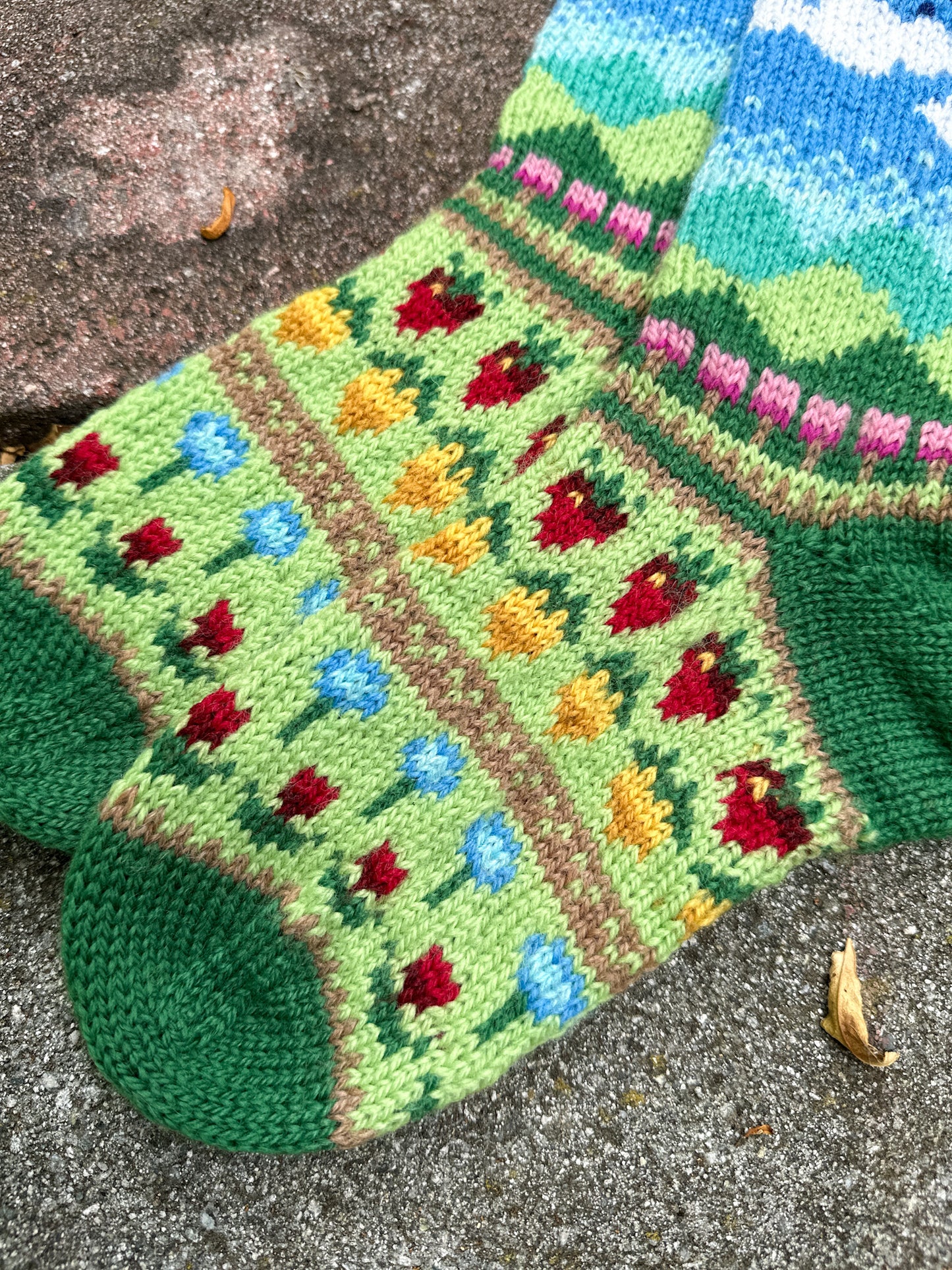 Spring (The Valley Comes Alive) - Digital Knitting Pattern