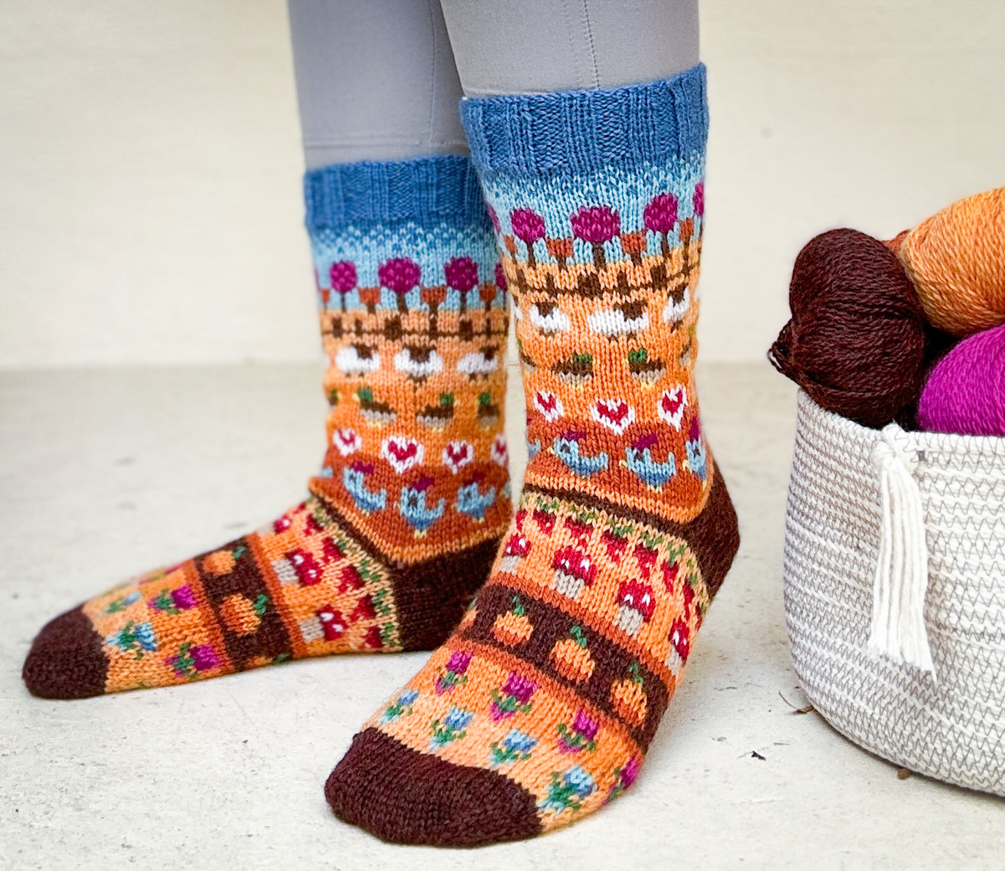 Stardew Socks Full Collection - Digital Knitting Patterns
