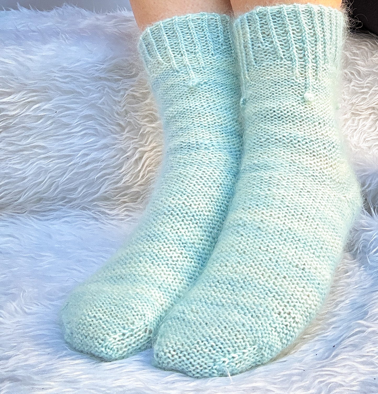 Snow Cone Socks (Part of Vanilla Sundae Sock Set)