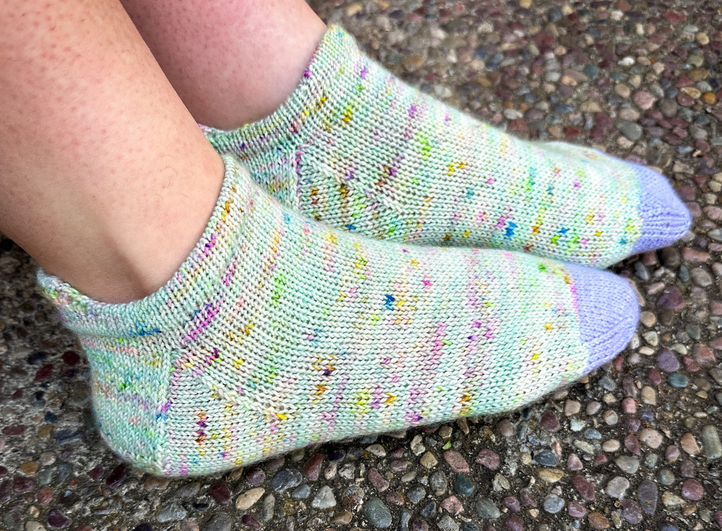 Summertime Granita Socks (Part of Vanilla Sundae Sock Set)