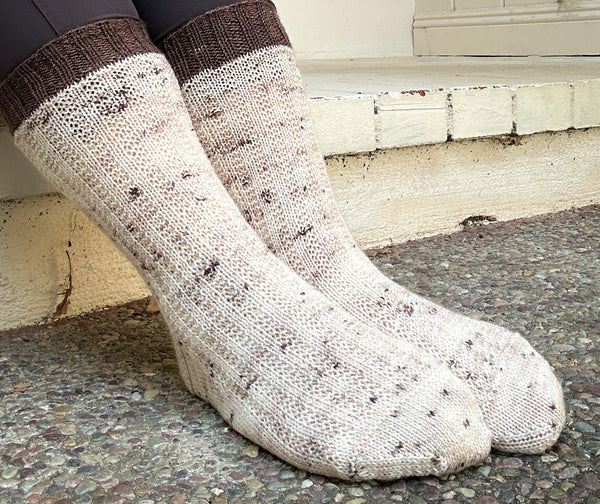 Moose Tracks Socks - Knitting Pattern PDF