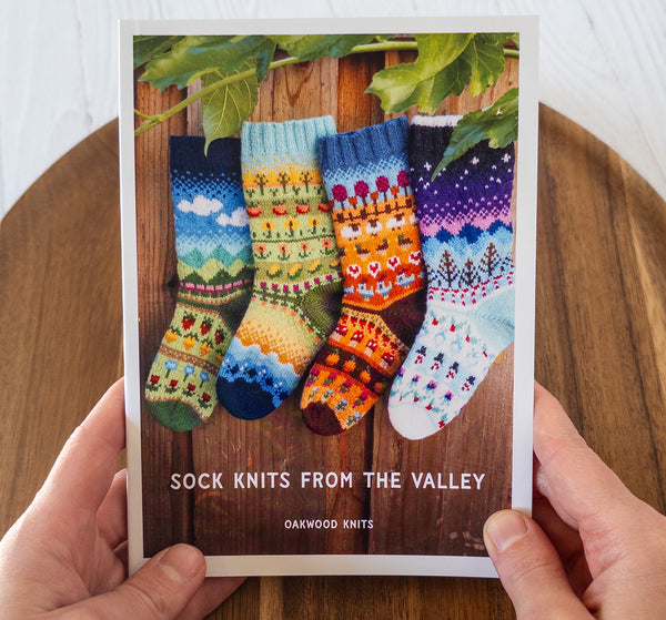 "Sock Knits From the Valley" - Stardew Socks Knitting Patterns (Print Book + Digital Download)