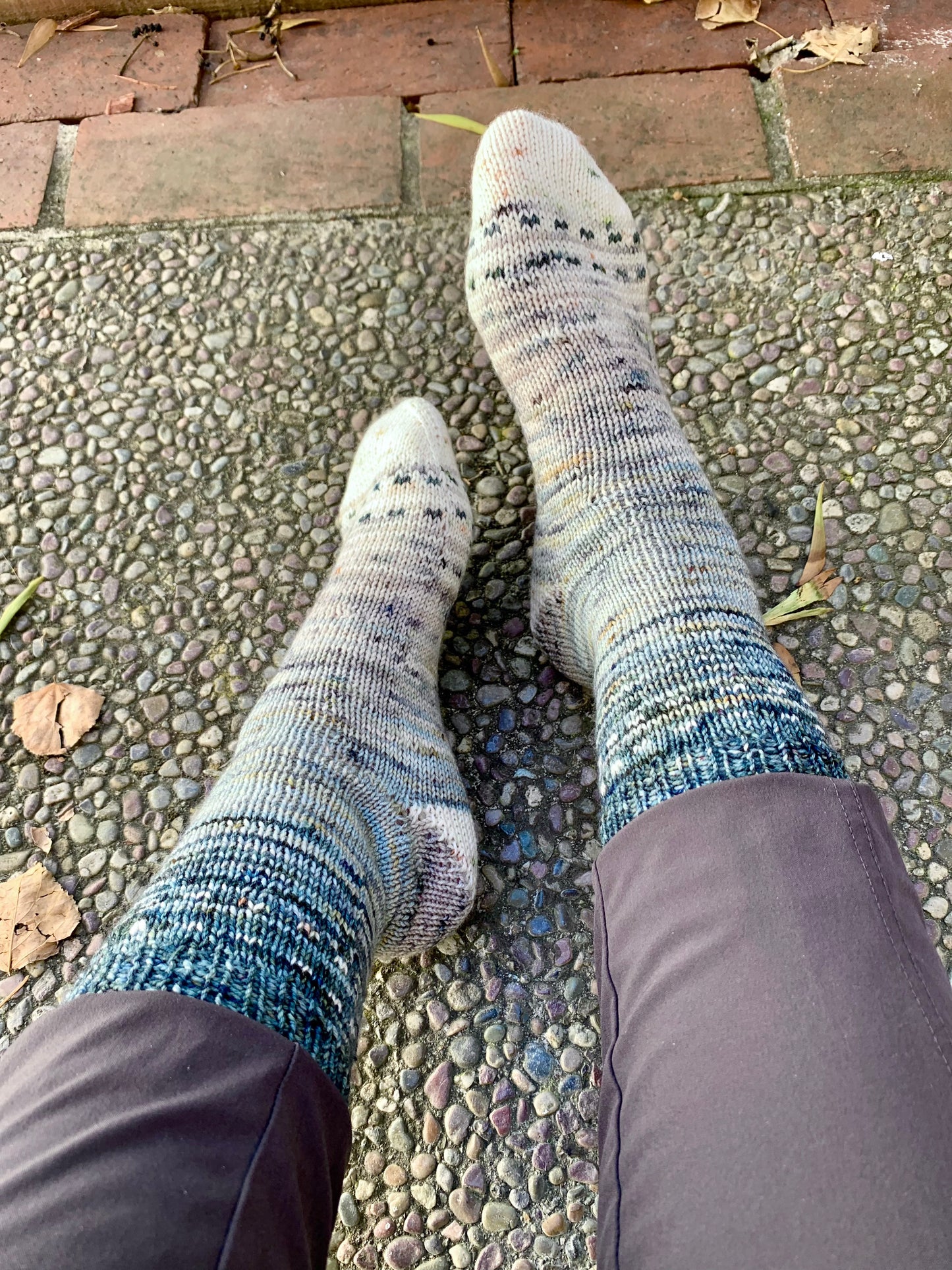 Sundown Sock Set - Knitting Pattern PDF