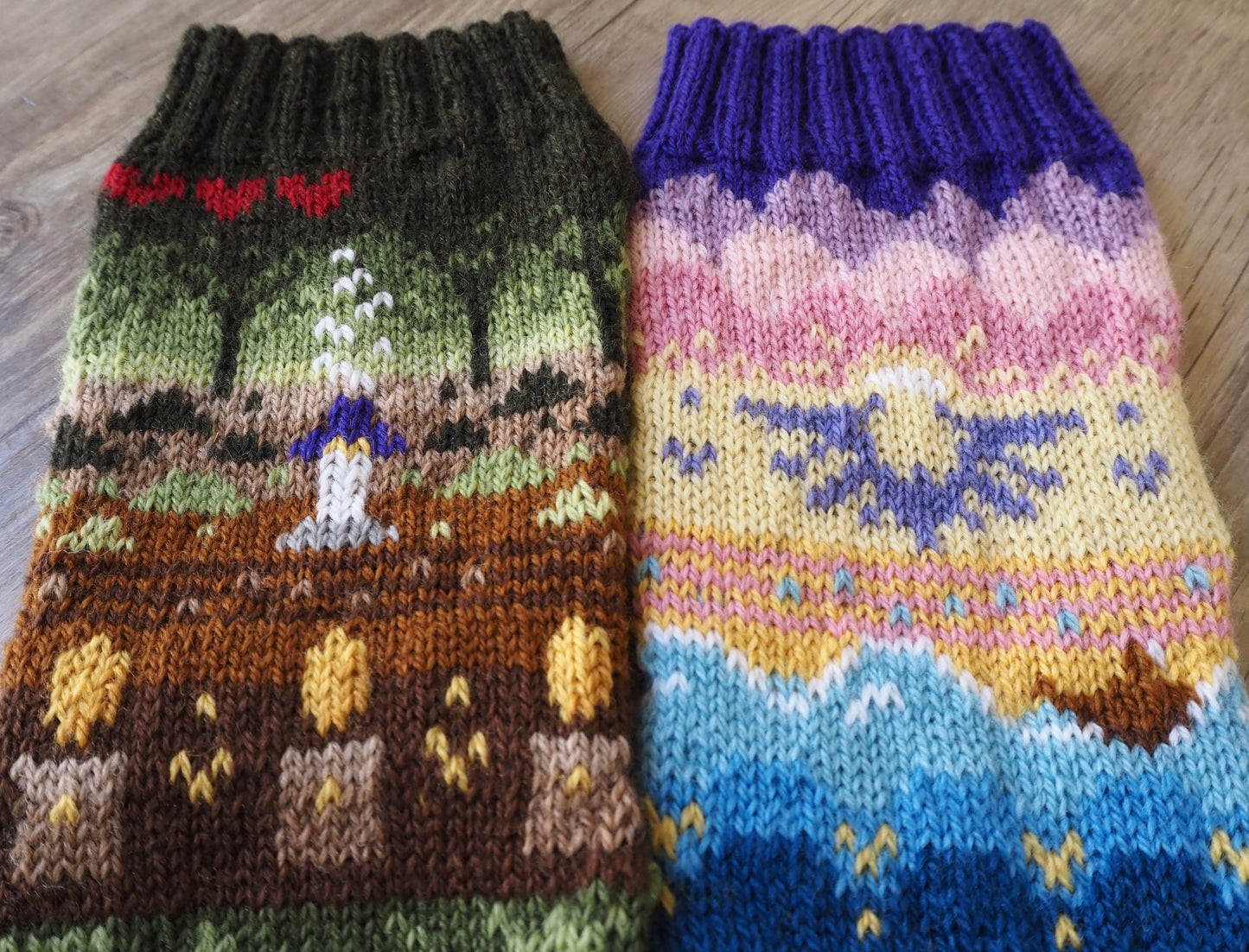 Socks of the Hero (Legend of Zelda) - Knitting Pattern PDF