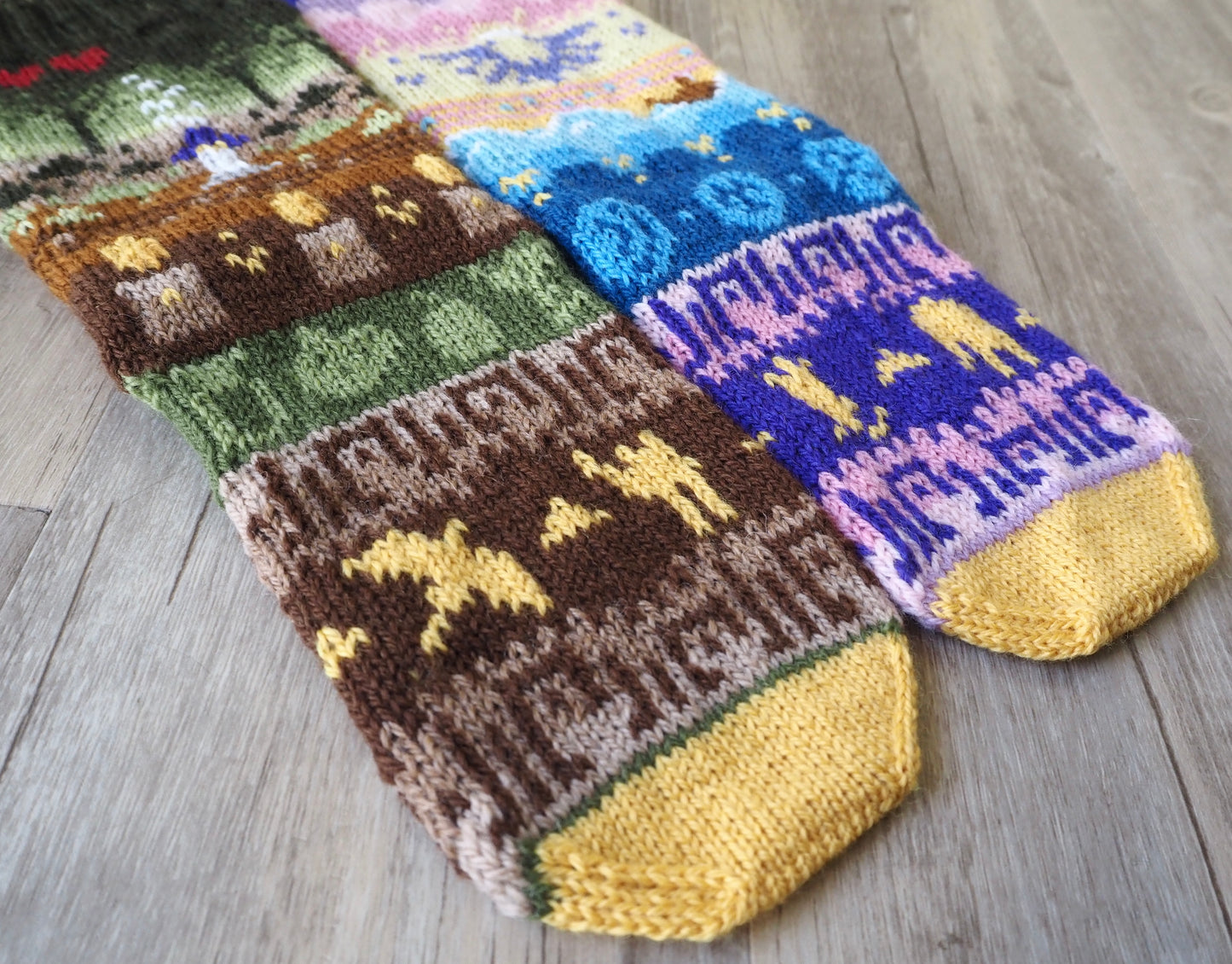 Socks of the Hero (Legend of Zelda) - Knitting Pattern PDF