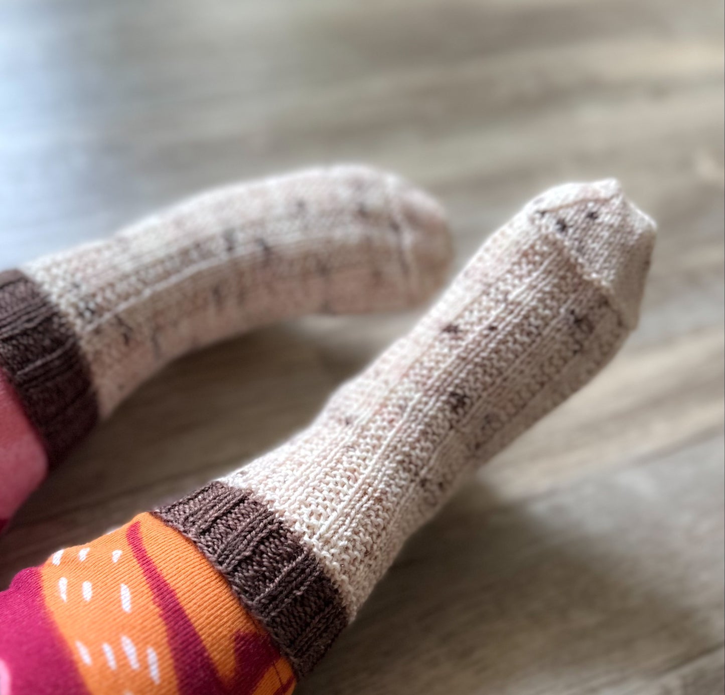 Moose Tracks Socks - Knitting Pattern PDF