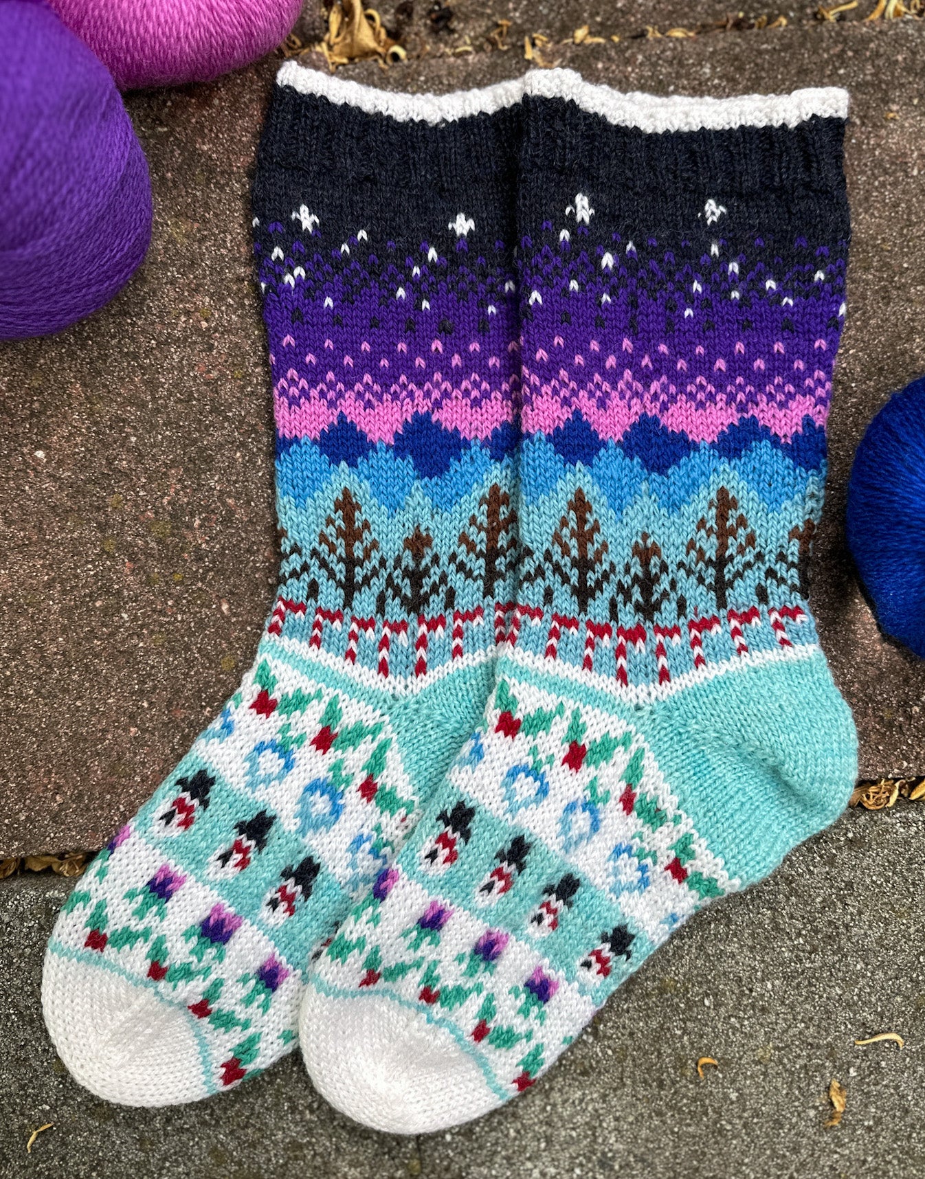 Winter (The Wind Can Be Still) - Knitting Pattern PDF