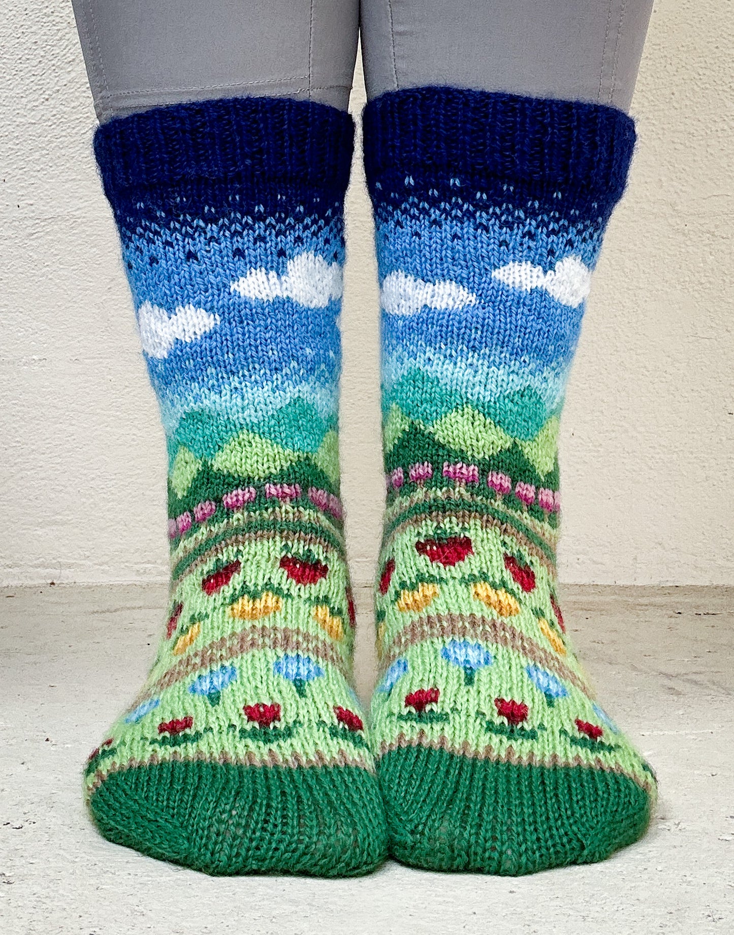 Spring (The Valley Comes Alive) - Knitting Pattern PDF