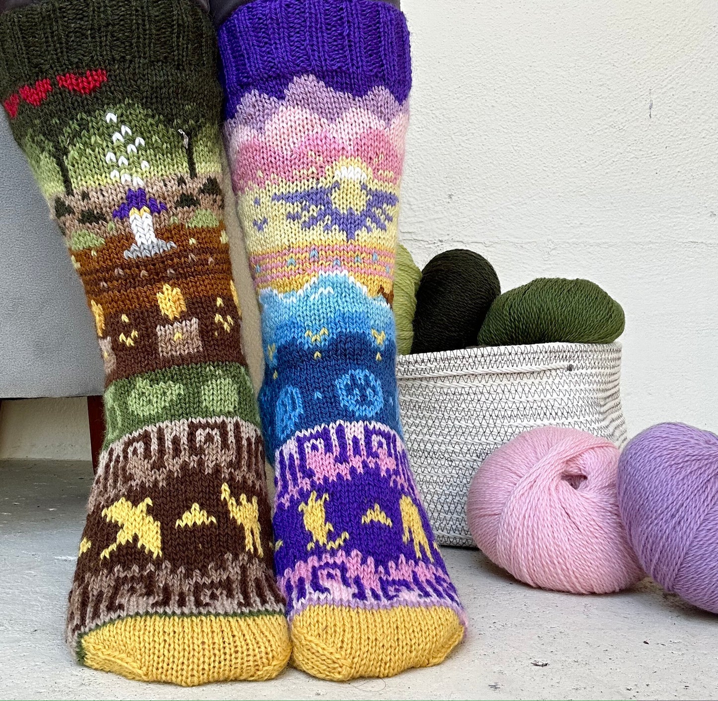 Socks of the Hero (Legend of Zelda) - Knitting Pattern PDF