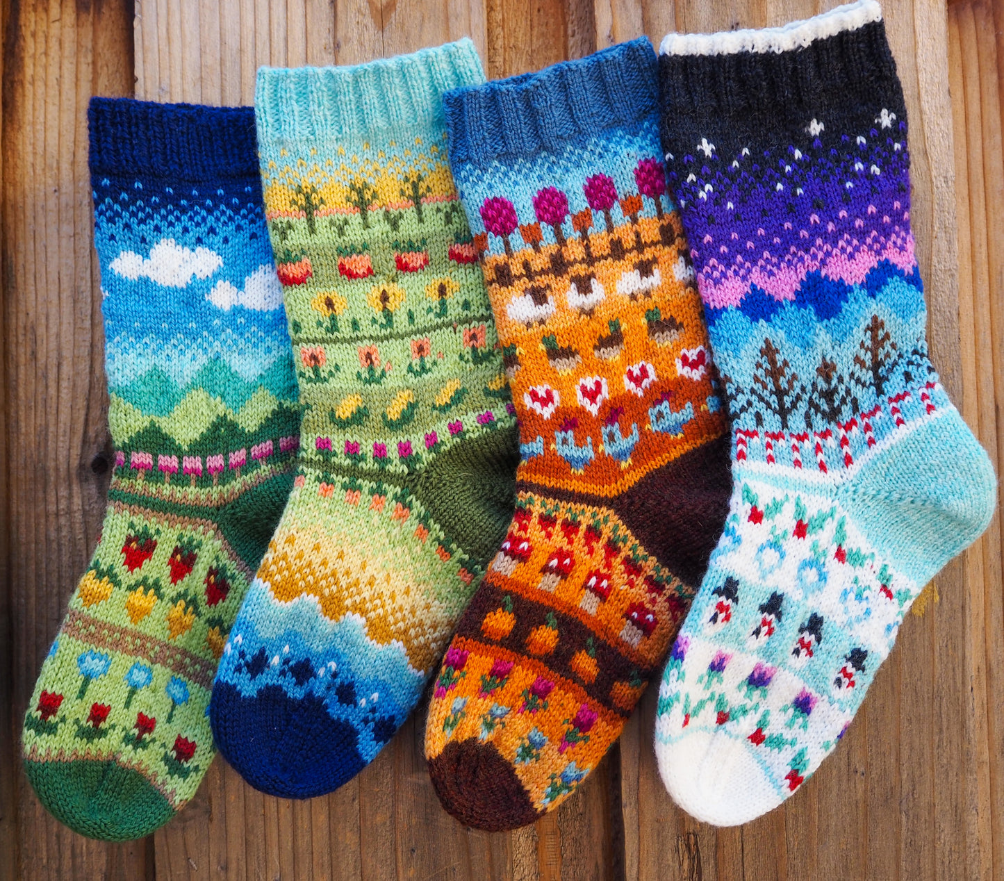 Fall (The Smell of Mushrooms) - Knitting Pattern PDF