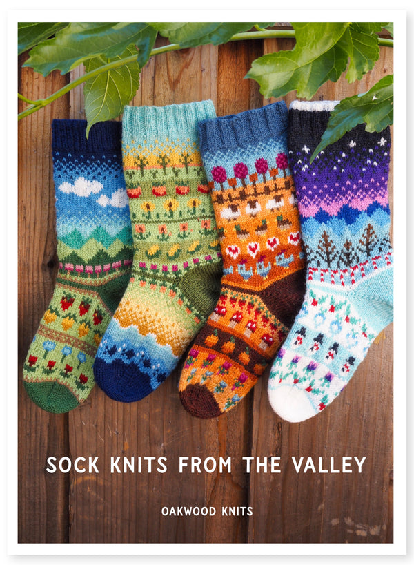 "Sock Knits From the Valley" - Stardew Socks Knitting Patterns (Print Book + Digital Download)