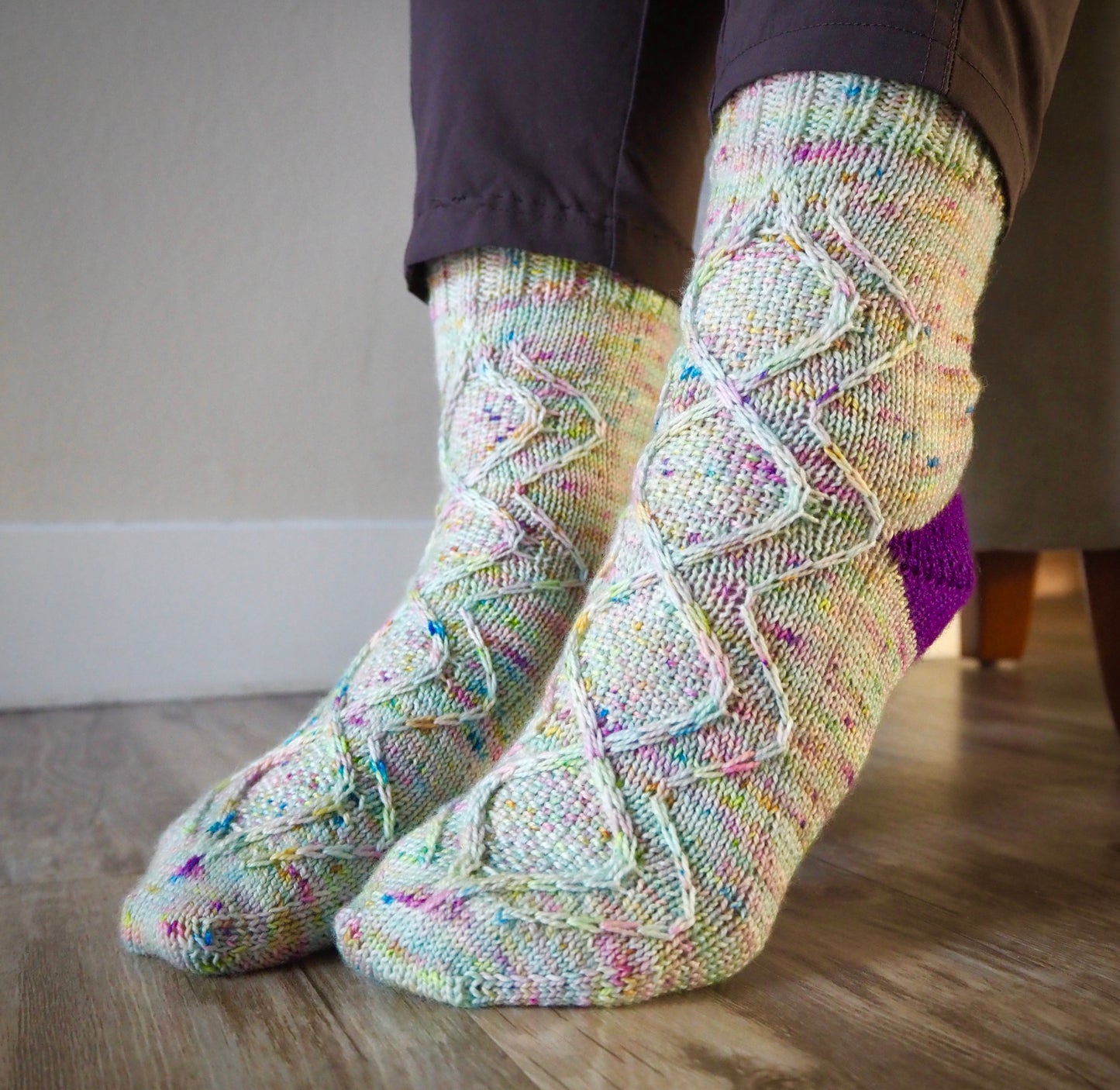 Pathways Socks - Knitting Pattern PDF