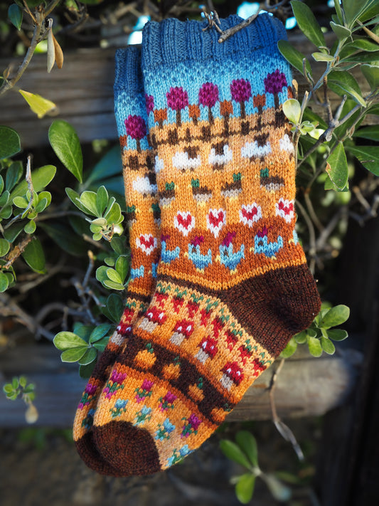 Fall (The Smell of Mushrooms) - Knitting Pattern PDF