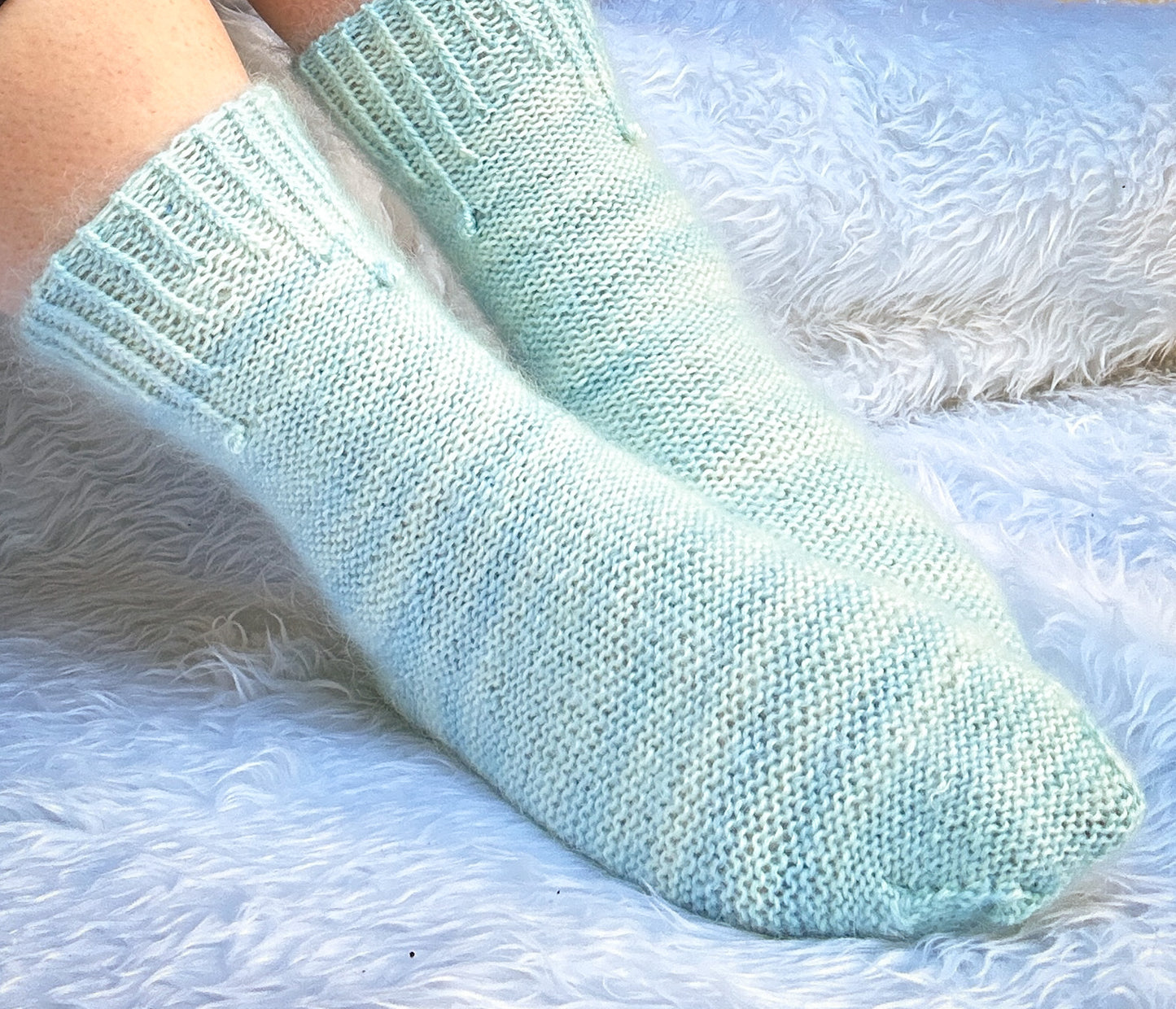 Vanilla Sundae Sock Set - The Complete eBook - Knitting Pattern PDF